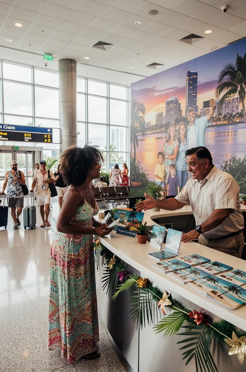 Крупный план отпечатанного маршрута путешествия с детальными советами и рекомендациями для туриста.